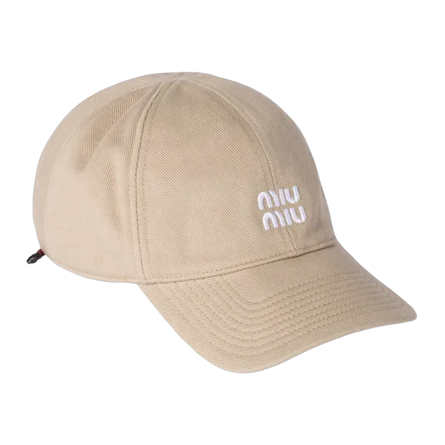 Miu Miu Cap Drill Neutral — Authentic Caps & Beanies at CLZTURE