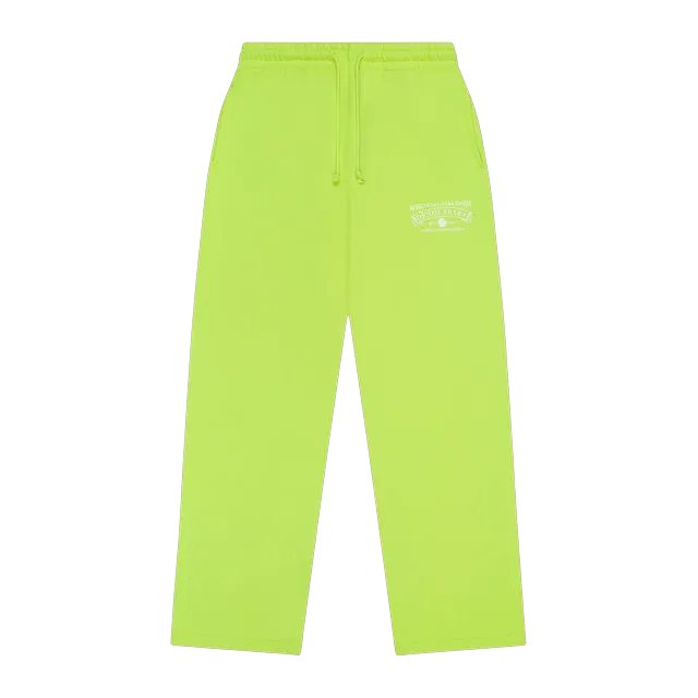Denim Tears Adg Sweatpants Lime — Authentic at CLZTURE