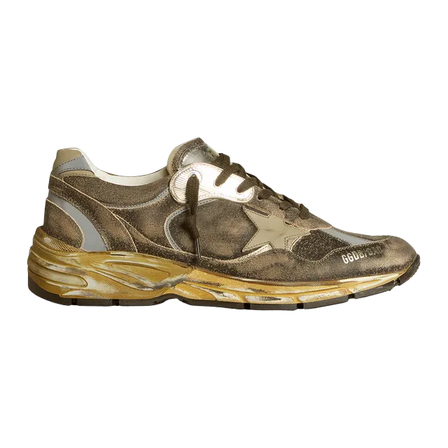 Golden Goose Sneakers Running Dad-Star Brown — Authentic at CLZTURE