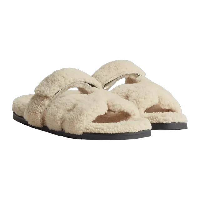 Hermès Sandals Chypre Neutral — Authentic Shoes & Footwear at CLZTURE