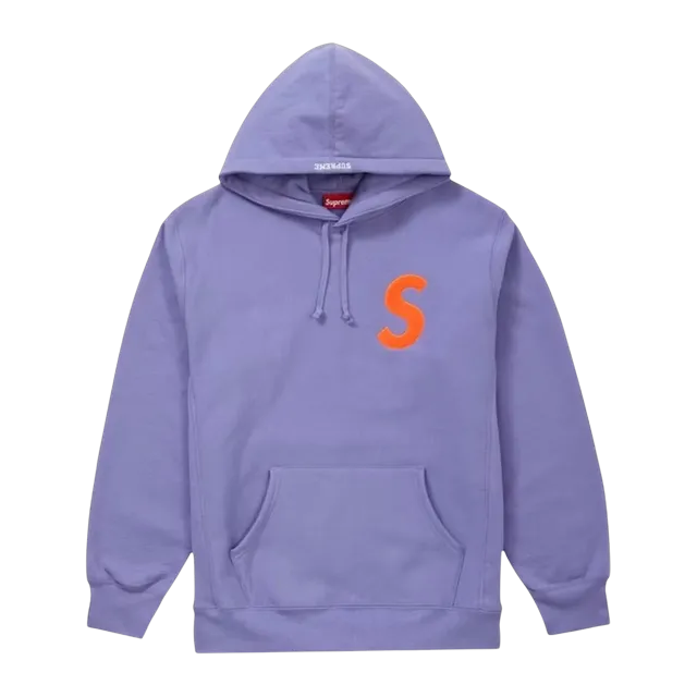 Supreme s Logo Hooded Light Purple — Authentic Supreme in stock at CLZTURE