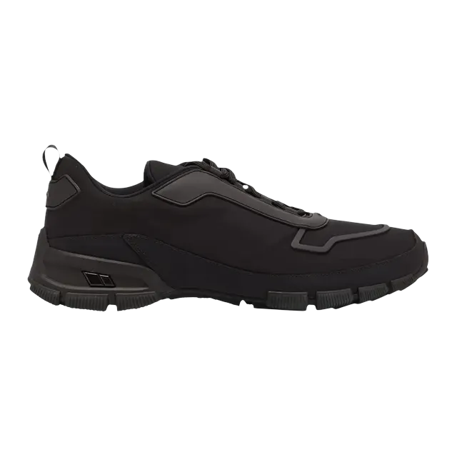 Prada Crossection Hiker Low Black — Authentic Shoes & Footwear at CLZTURE