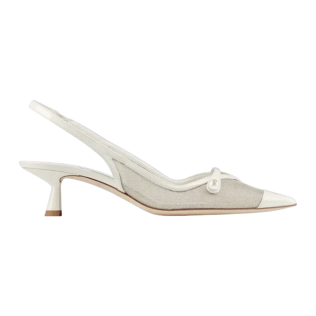 Jimmy Choo Ta 45Mm White — Authentic Jimmy Choo in stock at CLZTURE
