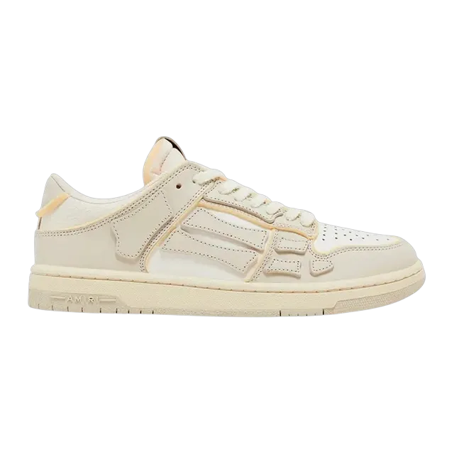Amiri Skel Top Low Collegiate – Birch White — Authentic Shoes & Footwear at CLZTURE