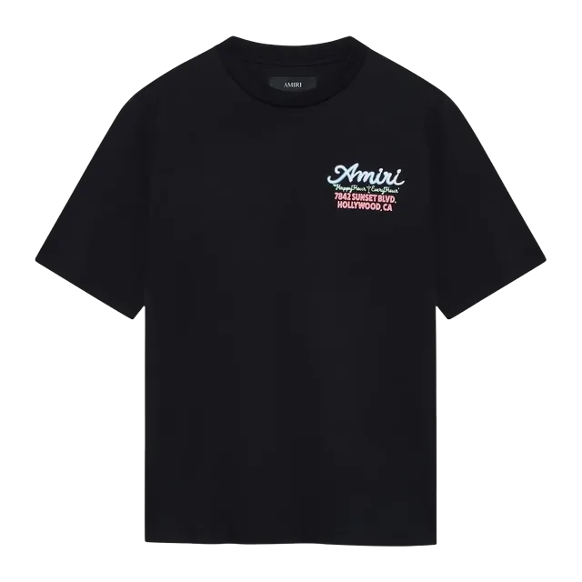 Amiri Ri Neon Lights Oversized Black — Authentic AMIRI in stock at CLZTURE