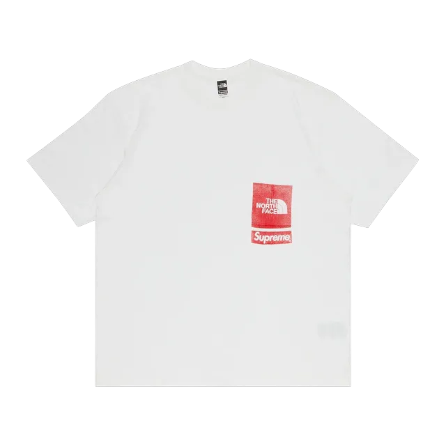 Supreme x Printed Pocket T-Shirt White — Authentic Supreme in stock at CLZTURE