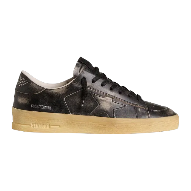 Golden Goose Sneakers Stardan Black — Authentic Shoes & Footwear at CLZTURE