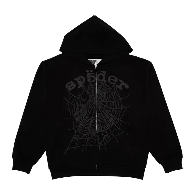 Sp5der Og Web V2 Phantom Black — Authentic Sp5der in stock at CLZTURE