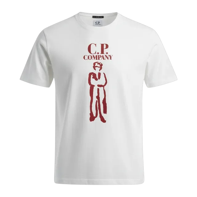 C.P. Company British Sailor White — Authentic T-Shirts at CLZTURE