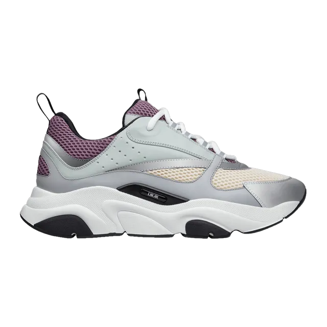 Dior Sneakers B22 Cream Lavender — Authentic Shoes & Footwear at CLZTURE