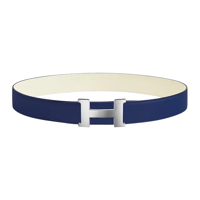 Hermès Boucle Constance 38Mm White Blue — Authentic Hermès in stock at CLZTURE