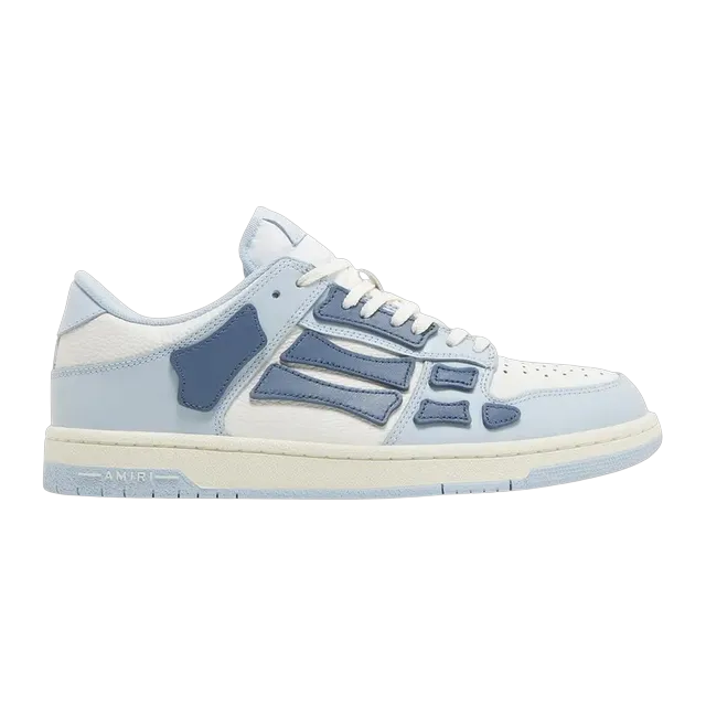 Amiri Skel Top Low Baby Blue — Authentic Shoes & Footwear at CLZTURE
