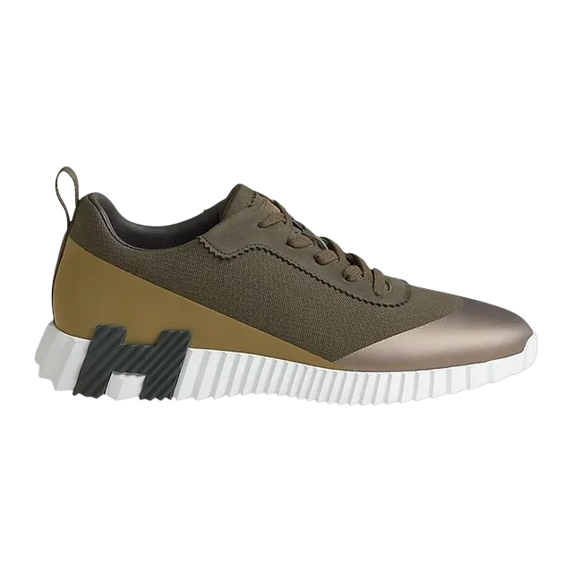 Hermès Sneakers Bouncing Olive — Authentic Shoes & Footwear at CLZTURE