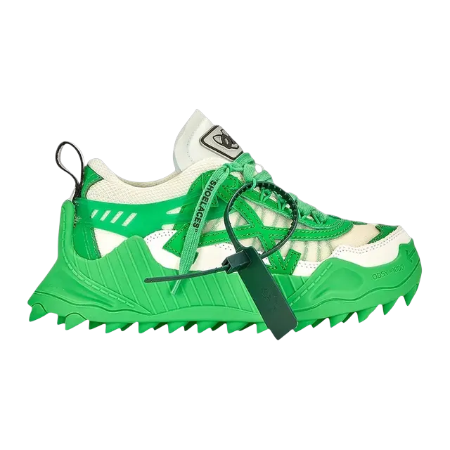 Off-White Odsy-1000 White Green — Authentic Off-White in stock at CLZTURE
