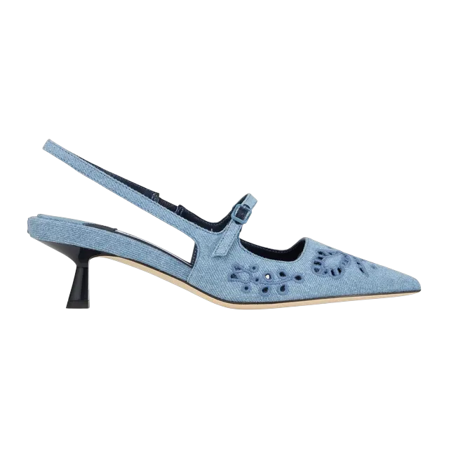 Jimmy Choo Didi 45Mm Blue — Authentic Shoes & Footwear at CLZTURE