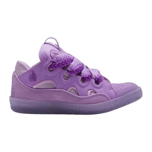 Lanvin Sneakers Curb Purple — Authentic Shoes & Footwear at CLZTURE