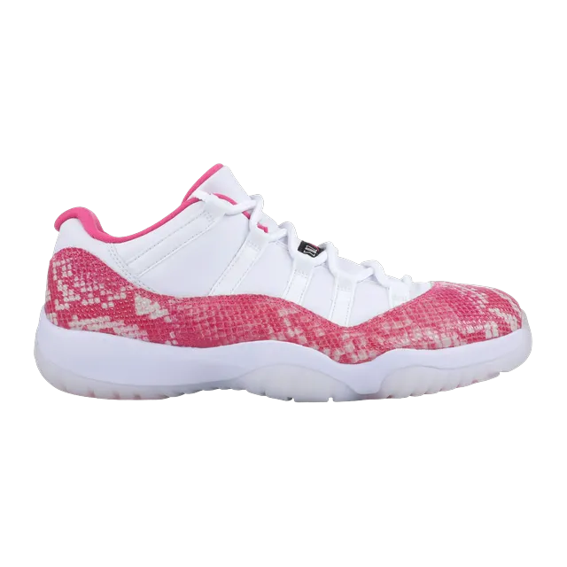 Jordan 11 Retro Low Pink Snakeskin — Authentic Shoes & Footwear at CLZTURE