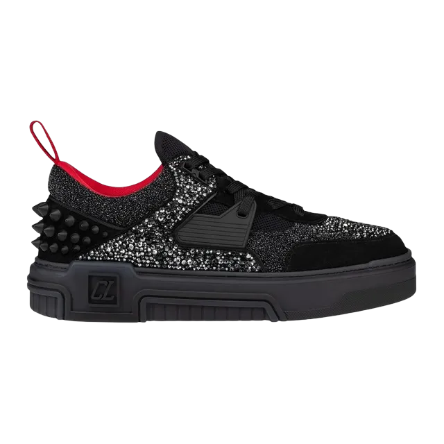 Christian Louboutin Astroloubi Strass Black — Authentic Shoes & Footwear at CLZTURE