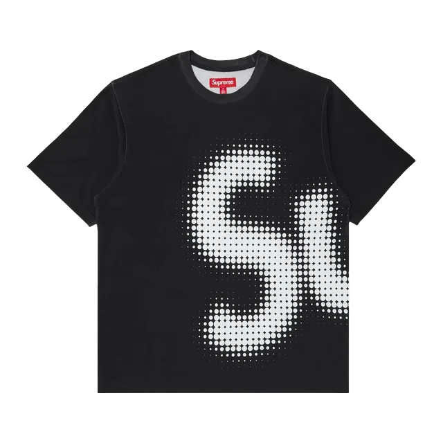 Supreme Halftone Shorts-Sleeve Top Black — Authentic Supreme in stock at CLZTURE