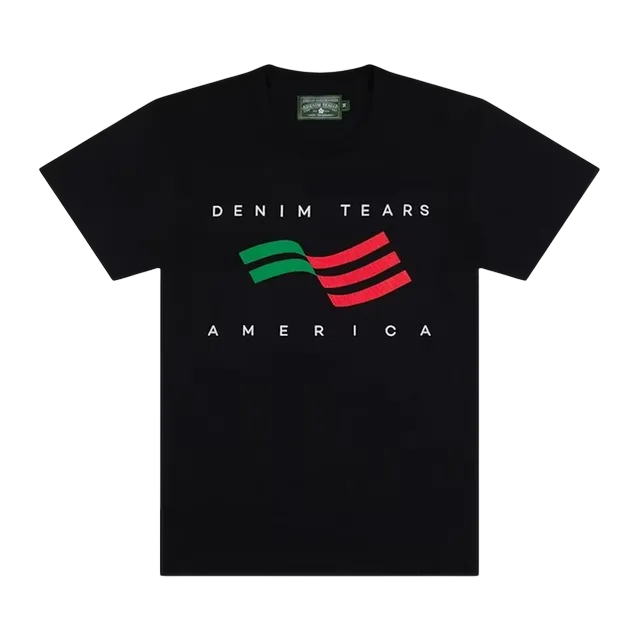 Denim Tears America Sportswear Black — Authentic at CLZTURE