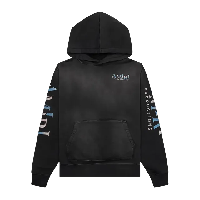 Amiri Theatre Masks Hoodie Black — Authentic Hoodies & Sweats at CLZTURE