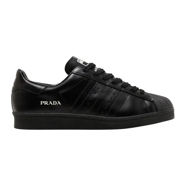 adidas Prada x Superstar Core Black — Authentic Shoes & Footwear at CLZTURE