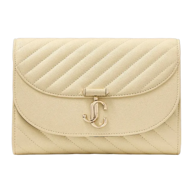 Jimmy Choo Curve Clutch Gold — Authentic Jimmy Choo in stock at CLZTURE