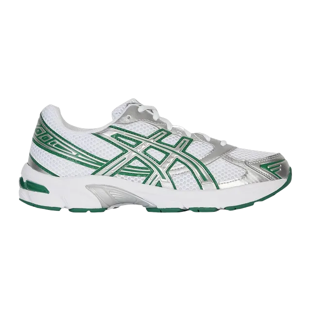 ASICS Gel 1130 White Silver Green — Authentic Shoes & Footwear at CLZTURE