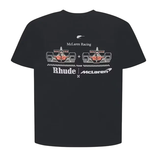 Rhude Mclaren x Car T-Shirt Black — Authentic T-Shirts at CLZTURE