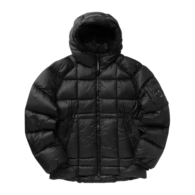 C.P. Company D.D. Shell Hooded Down Jacket Black — Authentic Jackets & Outerwear at CLZTURE