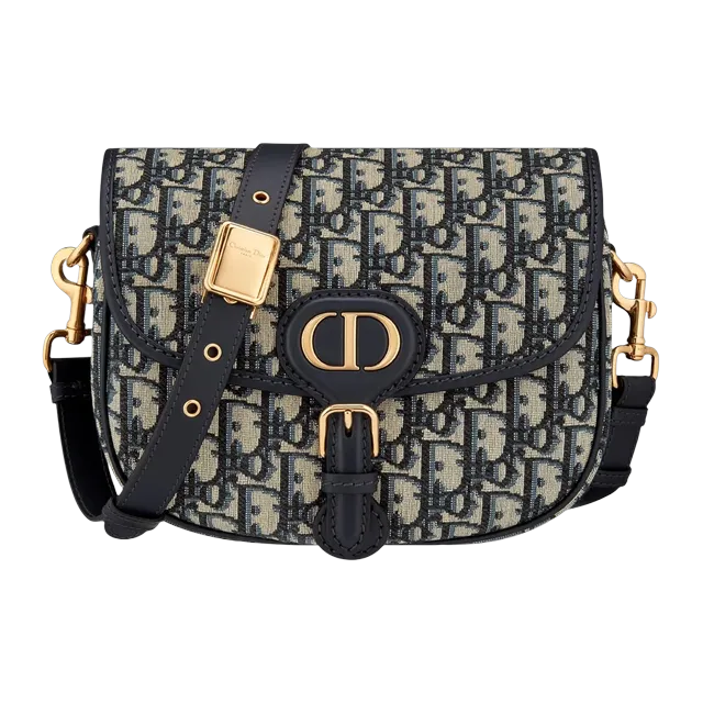 Bag Dior Bobby Medium 23Cm Blue — Authentic Bags & Luggage at CLZTURE