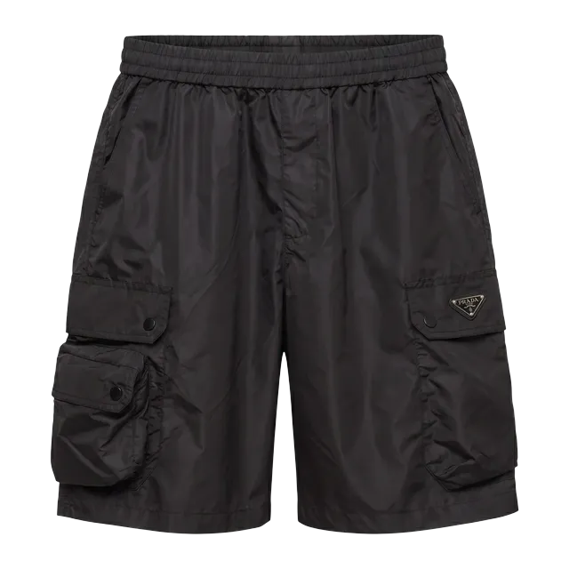 Prada Shorts Re-Nylon Black — Authentic Shorts at CLZTURE