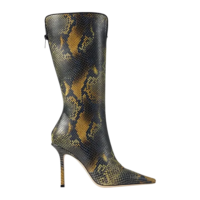 Jimmy Choo Boot 100Mm Multi-Color — Authentic Boots at CLZTURE