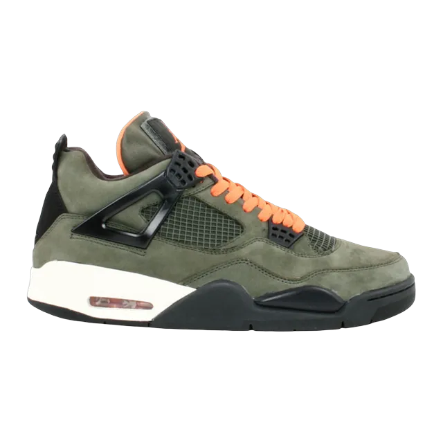 Undefeated x Air Jordan 4 Retro Deep Green — Authentic Jordan in stock at CLZTURE