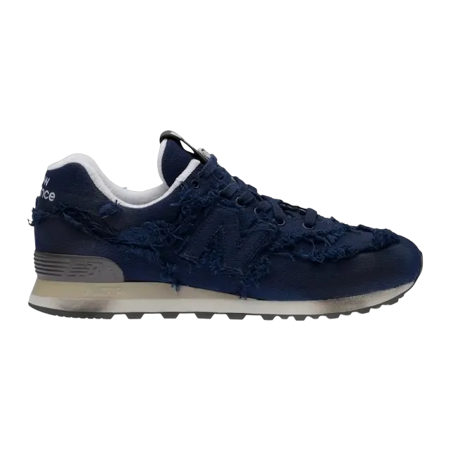 New Balance Miu Miu x 574 Denim Royal Blue — Authentic Shoes & Footwear at CLZTURE