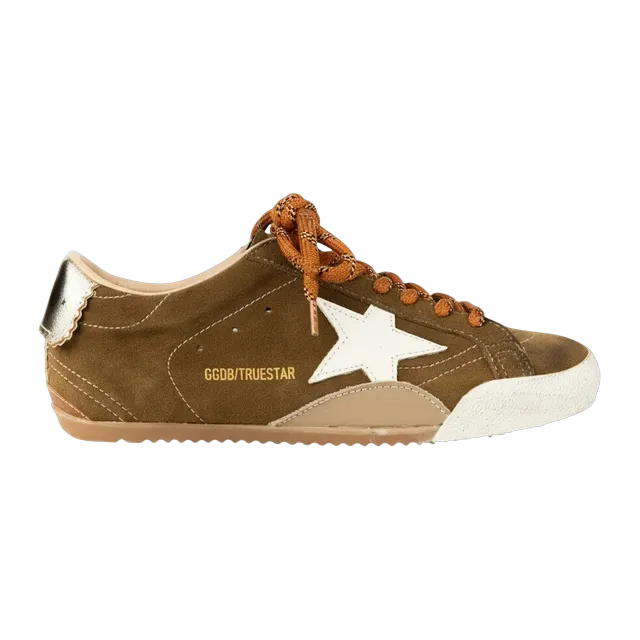 Golden Goose Sneakers True-Star Brown — Authentic Shoes & Footwear at CLZTURE