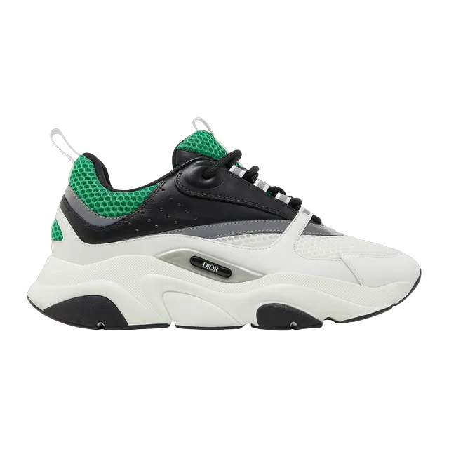 Dior Sneakers B22 White Green — Authentic Shoes & Footwear at CLZTURE