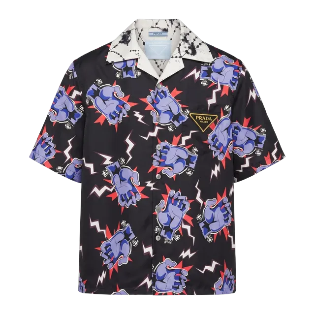 Prada Shirt Timecapsule Cotton Multi-Color — Authentic Shirts at CLZTURE