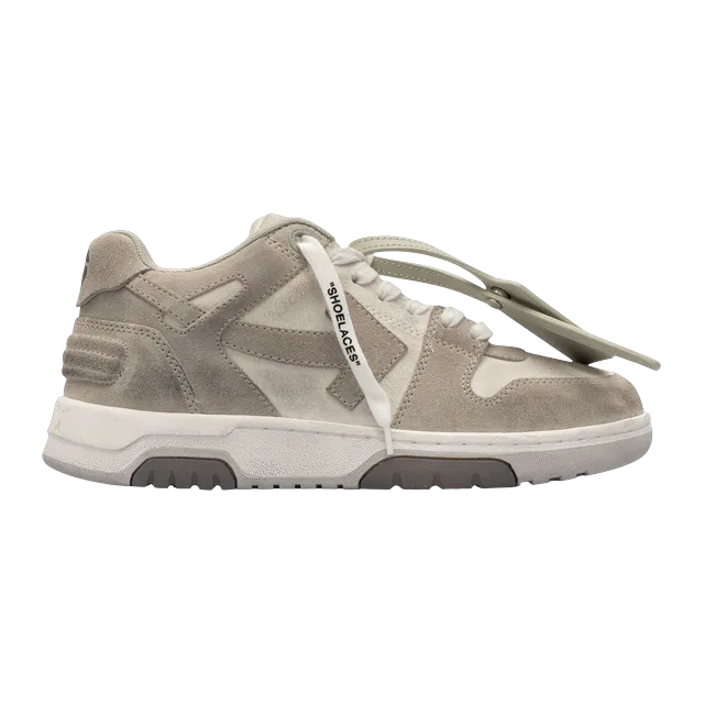 Off-White Out of Office Suede Grey — Authentic Shoes & Footwear at CLZTURE