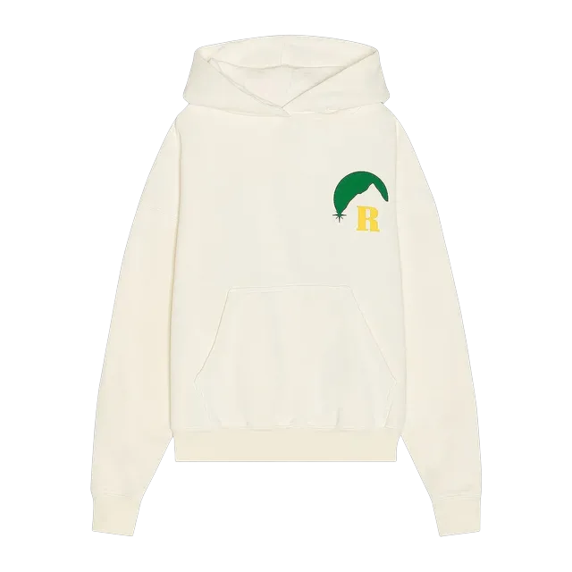 Rhude Moonlight Hoodie Vintage White — Authentic Hoodies & Sweats at CLZTURE
