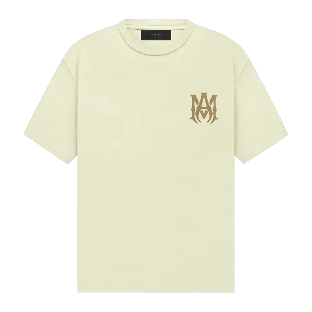 Amiri Ma Logo T-Shirt French Vanilla — Authentic T-Shirts at CLZTURE