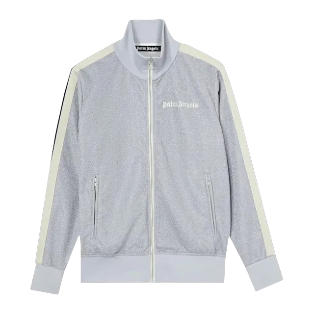 Palm Angels Classic Logo Track Grey — Authentic Jackets & Outerwear at CLZTURE
