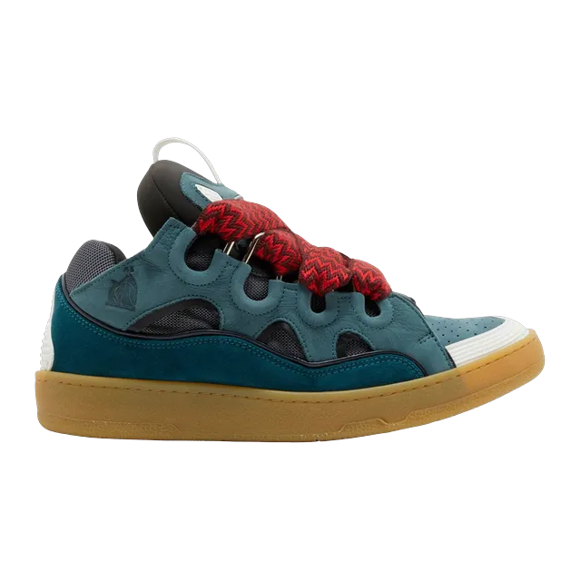 Lanvin Sneakers Curb Green — Authentic Shoes & Footwear at CLZTURE