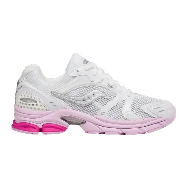 Saucony Progrid Triumph 4 White Pink — Authentic Shoes & Footwear at CLZTURE