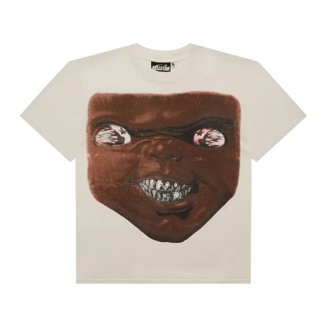 Hellstar Halloween Grill T-Shirt White — Authentic T-Shirts at CLZTURE