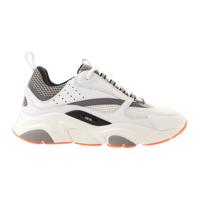 Dior Sneakers B22 White Orange — Authentic Shoes & Footwear at CLZTURE