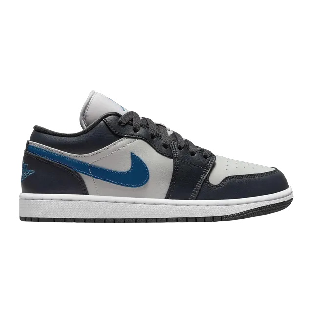 Air Jordan 1 Low Anthracite Industrial Blue — Authentic Shoes & Footwear at CLZTURE