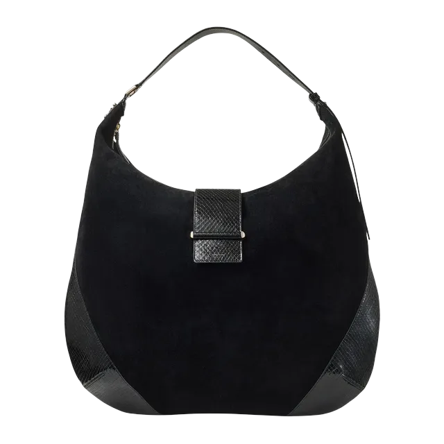 Jimmy Choo Bar Hobo Large Black — Authentic at CLZTURE