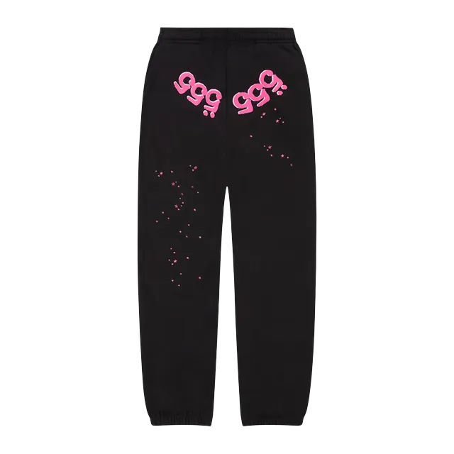 Sp5der Angel Number Sweatpant Black — Authentic Pants & Trousers at CLZTURE