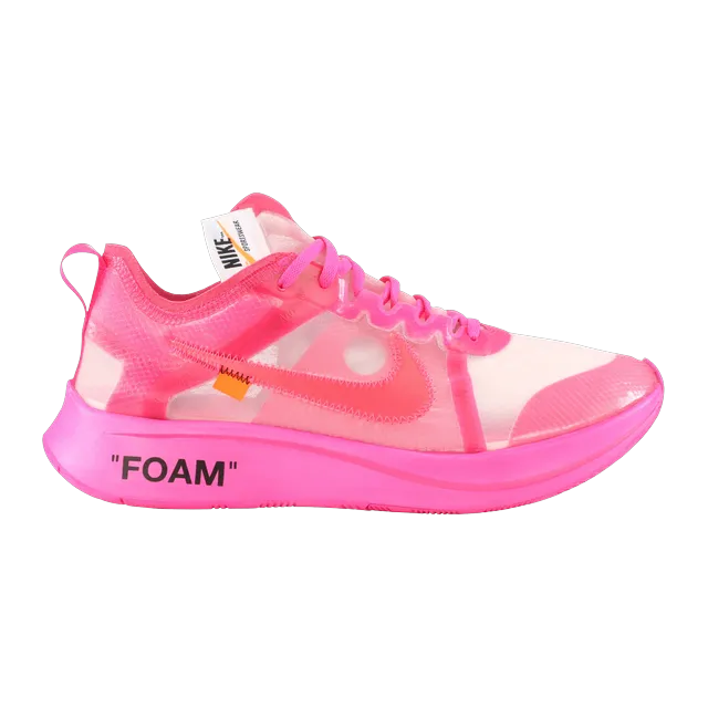 Nike Off-White x Zoom Fly Tulip Pink — Authentic Nike in stock at CLZTURE